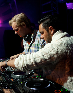 Avicii and Ash Pournouri