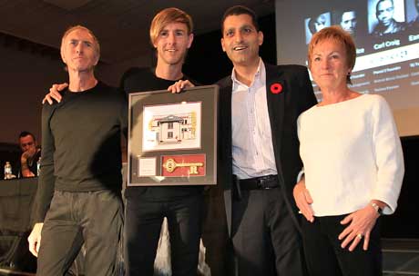 Mr. Hawtin, Richie Hawtin and Mrs. Hawtin