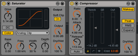 Saturate and Compress