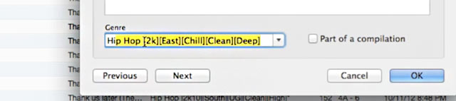 Genre tags will start to autofill - use this to your advantage to remember all of your tags.