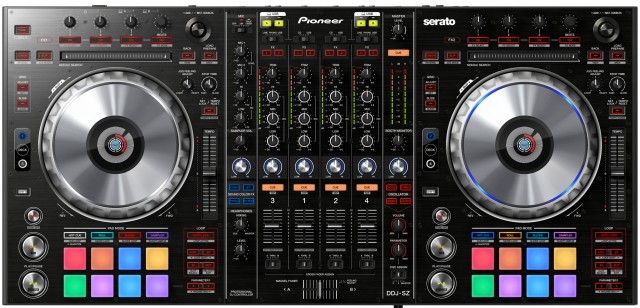 The Cadillac of controllers? Click to zoom in on the DDJ-SZ