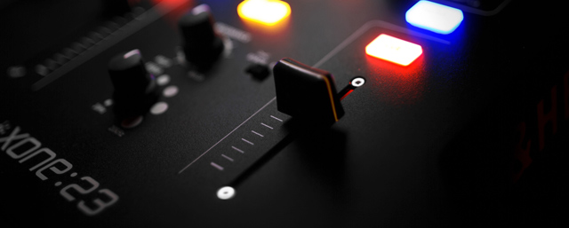 New upfaders and cue buttons.